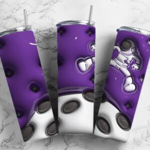 Vaso Termo Astronauta 3D