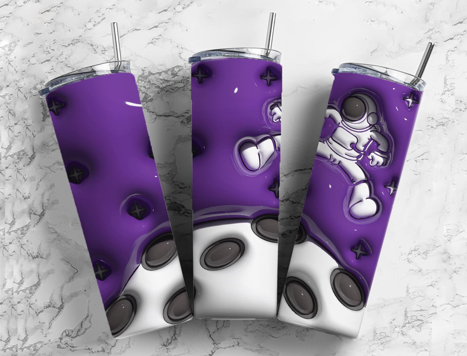 Vaso Termo Astronauta 3D