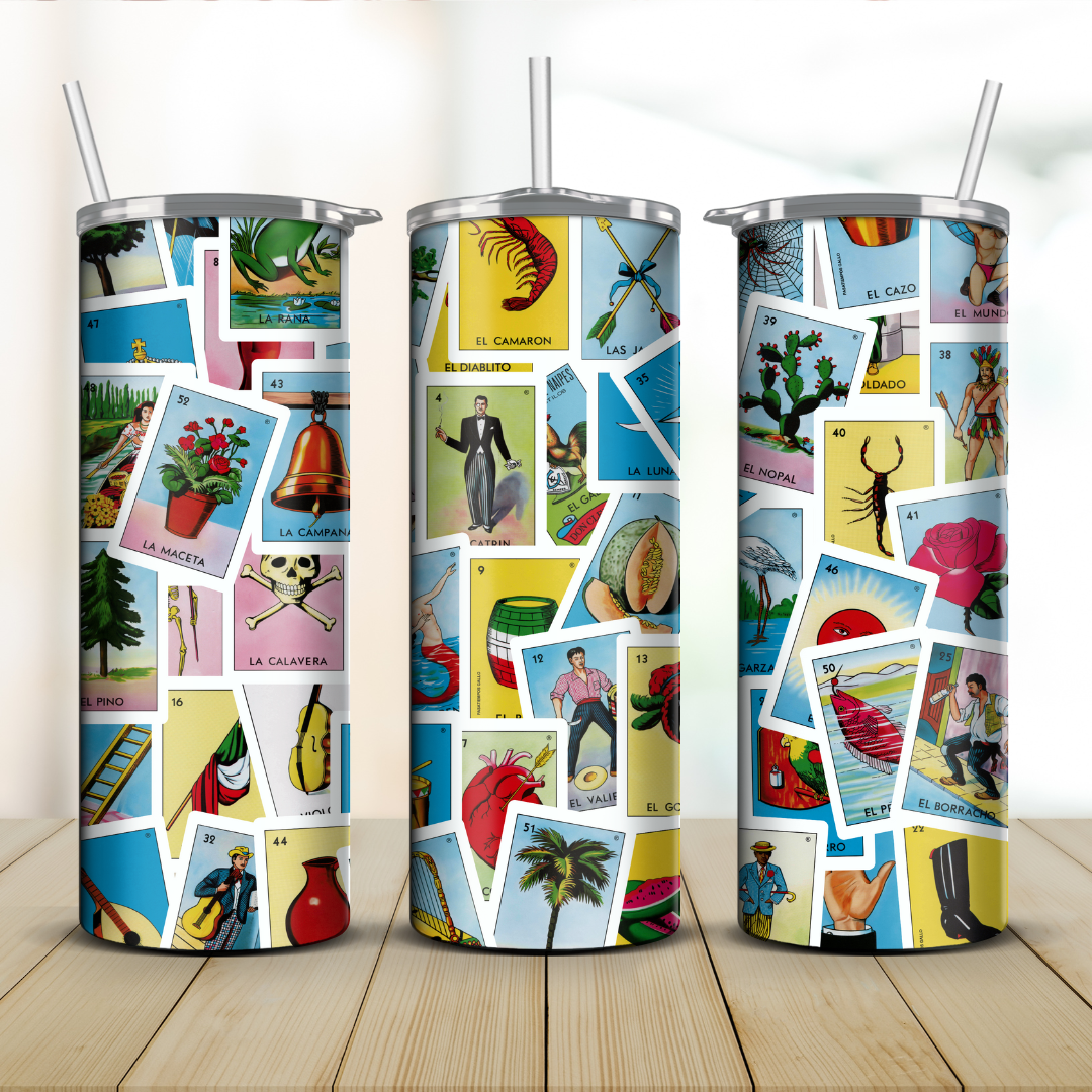 Vaso Termo Lotería Mexicana