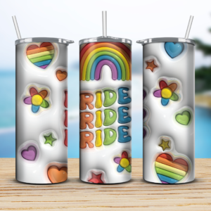Vaso Termo Pride love 3D