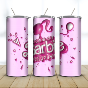 Vaso Termo Barbie Party