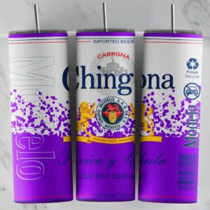 Vaso Termo Chingona, toxica y chula Purple